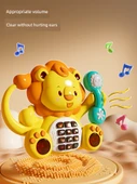 Müzikli Telefon Oyuncağı - Küçük Aslan - Erken Eğitim - 4