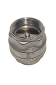KALDE  11/2" Dn40 Sarı/Krom Dik Çekvalf - Vertical Check Valve - 5