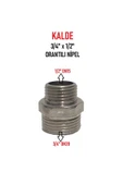 KALDE  3/4" x 1/2" Sarı/Krom Orantılı Nipel - Proportional Nipple - 1