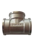 KALDE  1" Dn25 İç Dişli Sarı/Krom TE (Dişi) - Chrome Tee - 4