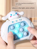 Cinnamoroll Whac-a-Mole Oyunu - Melody 999 Seviye Şarjlı Renkli Kutu Versiyonu - 2