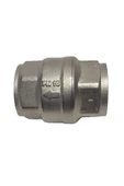 KALDE  3/4" Dn20 Sarı/Krom Dik Çekvalf - Vertical Check Valve - 3