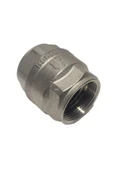 KALDE  11/4" Dn32 Sarı/Krom Dik Çekvalf - Vertical Check Valve - 3