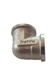 KALDE  1/2" Dn15 Sarı/Krom Dirsek İç Dişli (Dişi) - Brass İnternal Thread Elbow - 2
