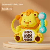 Müzikli Telefon Oyuncağı - Küçük Aslan - Erken Eğitim - 1