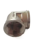KALDE  (10'lu Paket) 1" Dn25 Sarı/Krom Dirsek İç Dişli (Dişi) - Brass İnternal Thread Elbow - 4