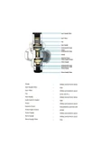 Case  3/4'' Minyon Serisi (Manometreli) Rekorsuz Su Basınç Düşürücü DN20 - Water Pressure Reducer - 2