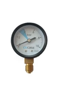 Case  1408 1/4'' Alt Çıkışlı 10 Bar Su Manometre Ø50MM thumbnail 1