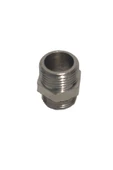 KALDE  2'Li Paket 3/8" Sarı / Krom Dişli Nipel Dn10 - Chrome Nipple - 5