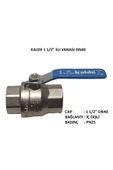 KALDE  1 1/2" Küresel Su Vanası DN40 - Water Valve PN25 - 1