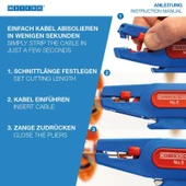 Weicon No:5 - Kablo Sıyırma Pensesi-Classic - 3