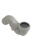 NANO TM  Ø50mm x 87° Pvc S Sifon - Slent Pipe - 1