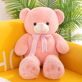 Ayıcık Peluş Yastık - Pembe - 110cm - 1
