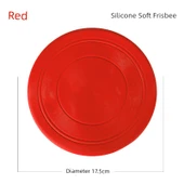 Silikon Yumuşak Frisbee - Kırmızı - 1