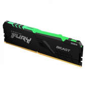 KINGSTON KF432C16BB1A/16 16Gb DDR4 3200Mhz, CL16, FURY BEAST, RGB Desktop Gaming RAM - 2