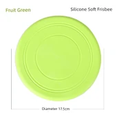 Silikon Yumuşak Frisbee - Yeşil - 1