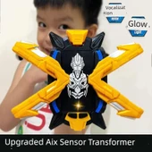 Axe Şekil Değiştiren Robot - Süt Yolu Kıvılcım [Açma ve kapama ışık ses efekti] gönder - 2