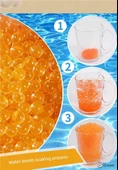 Su Emici Mermer Kristal Yumuşak Mermi Su Boncuğu - Renkli - 60000 Adet - 11