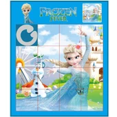 Çizgi Film Taşınabilir Bulmaca Buz Prensesi - BX Bulmaca Paketi 6 Büyük - 3