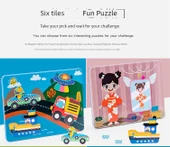 Manyetik Bulmaca Montessori Oyuncakları - Güzel Bir Gün - 10