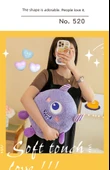 Küçük Canavar Peluş Uyku Yastığı - Yeşil - 20cm - 9