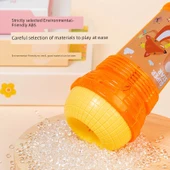 Çocuklar için Yankı Mikrofon Oyuncağı - Mavi 24cm - 6
