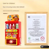 DIY Otomat Oyuncak Seti - Mini El Yapımı Gıda Oyunu + Kaka Eğlence Parkı - 4