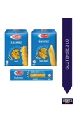 Barilla Glutensiz Makarna Penne 400gr, Fusulli 400gr Ve Spagetti 400 gr (3’LÜ GLUTEN SET) thumbnail 1