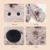 Yumuşak Peluş Köpek Oyuncağı - Gri Benekli Danny - Hediye Paketi - 30cm - 5