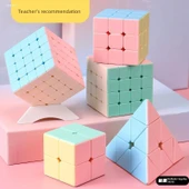 Rubik Küpü - Macaron 4+5 Seviye + Başlangıç İçin İpuçları - 2