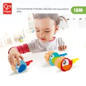 Ahşap Kuş Düdüğü Oyuncak - Mavi Renk - 2