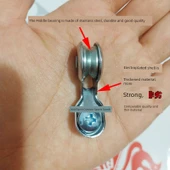 Kite Evrensel Tekerlek Sarma Makarası - Paslanmaz Çelik - Birinci Renk - 10