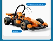 LEGO City Serisi Alicia 65142 Yapı Blok Oyuncağı - McLaren Yarış Arabası - 86 Parça - 10