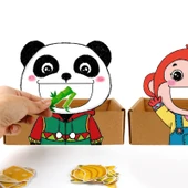 Montessori Küçük Hayvan Bulmaca Oyuncağı - Kedi - 12