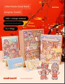 DIY Manyetik Sessiz Kitap - Küçük Patates - Ev Zamanı - 5