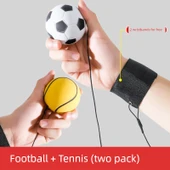 Spor Topu Egzersiz Oyuncağı - [2 Paket] Futbol + Tenis - 1