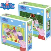 Peppa Pig Bulmaca Seti - 100 Kutulu Set [2 Kutulu Set] - 1