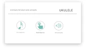 Müzik Aleti Ukulele - Küçük Turuncu - 9