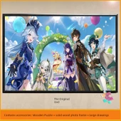 Orijinal Tanrı Anime Oyunu 1000 Parça Ahşap Bulmaca - Büyük Ahşap 1000 [Fig. 28] - 4