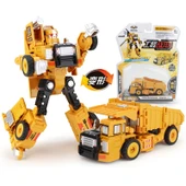 Değişim Oyuncak Alaşım Mühendislik Aracı Robot Hercules Ekskavatör Kamyon - Tongtian Kol-Krane - 5