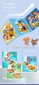 PAW Patrol Magnetik Bulmaca Seti - Wang Wang Takımı 20+25+30 Parça İkinci Sipariş - 8