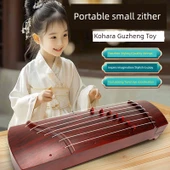 Çocuklar için Guzheng Başlangıç Müzik Aleti - Kırmızımsı Kahverengi - 8