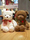 Yumuşak Ayı Peluş Oyuncak - Kahverengi - 50cm - Doğum Günü Hediyesi - 6