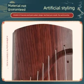 Çocuklar için Guzheng Başlangıç Müzik Aleti - Kırmızımsı Kahverengi - 5