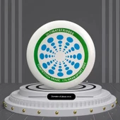 175G Profesyonel Frisbee - Yeşil - 1