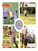 175G Profesyonel Frisbee - Mavi - 5