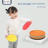 Yumuşak Silikon Frisbee - Gökyüzü Mavisi - 2
