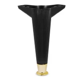 Mobilya Kanepe Koltuk Ünite Ayağı 22 Cm Siyah Konsol Tv Ünitesi Ayakları 4 Adet - 2