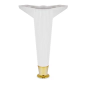 Mobilya Kanepe Koltuk Ünite Ayağı 22 Cm Beyaz Konsol Tv Ünitesi Ayakları (4 ADET) - 2