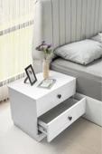 AKA HOME Life Yatak Odası %100 MDF (Yatak Baza & Başlık Dahil Tam Set) - 7